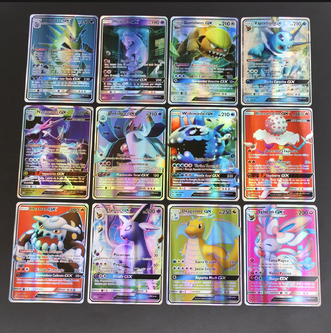 25pcs Shining GX VMax & Battle Deck Cards for Kids Complete Pokemon Trading Card Set. 