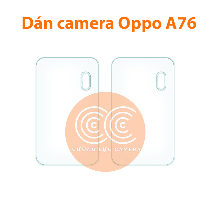 Bộ 2 cường lực camera Oppo A76 loại dẻo mỏng 0.4mm