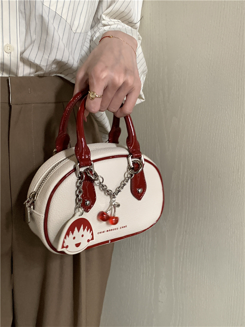 C&K Cherri Maruko-chan x Southerly Wind Peach Handbag