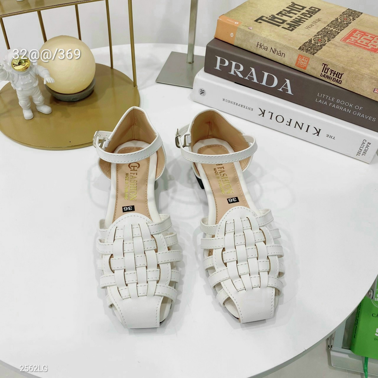 GIÀY SANDAL ĐẾ BỆT QUAI ĐAN TO
