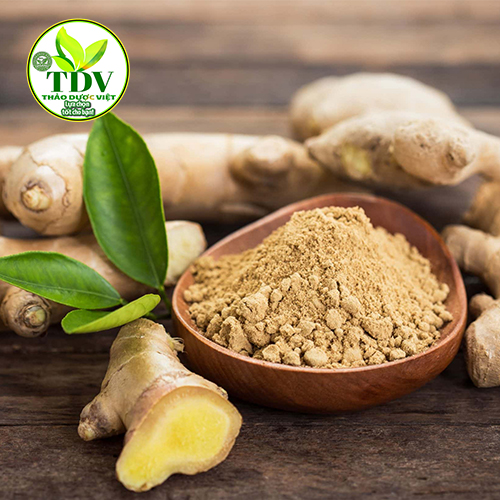 Bột gừng nguyên chất làm gia vị - Hàng công ty Thảo Dược Việt
