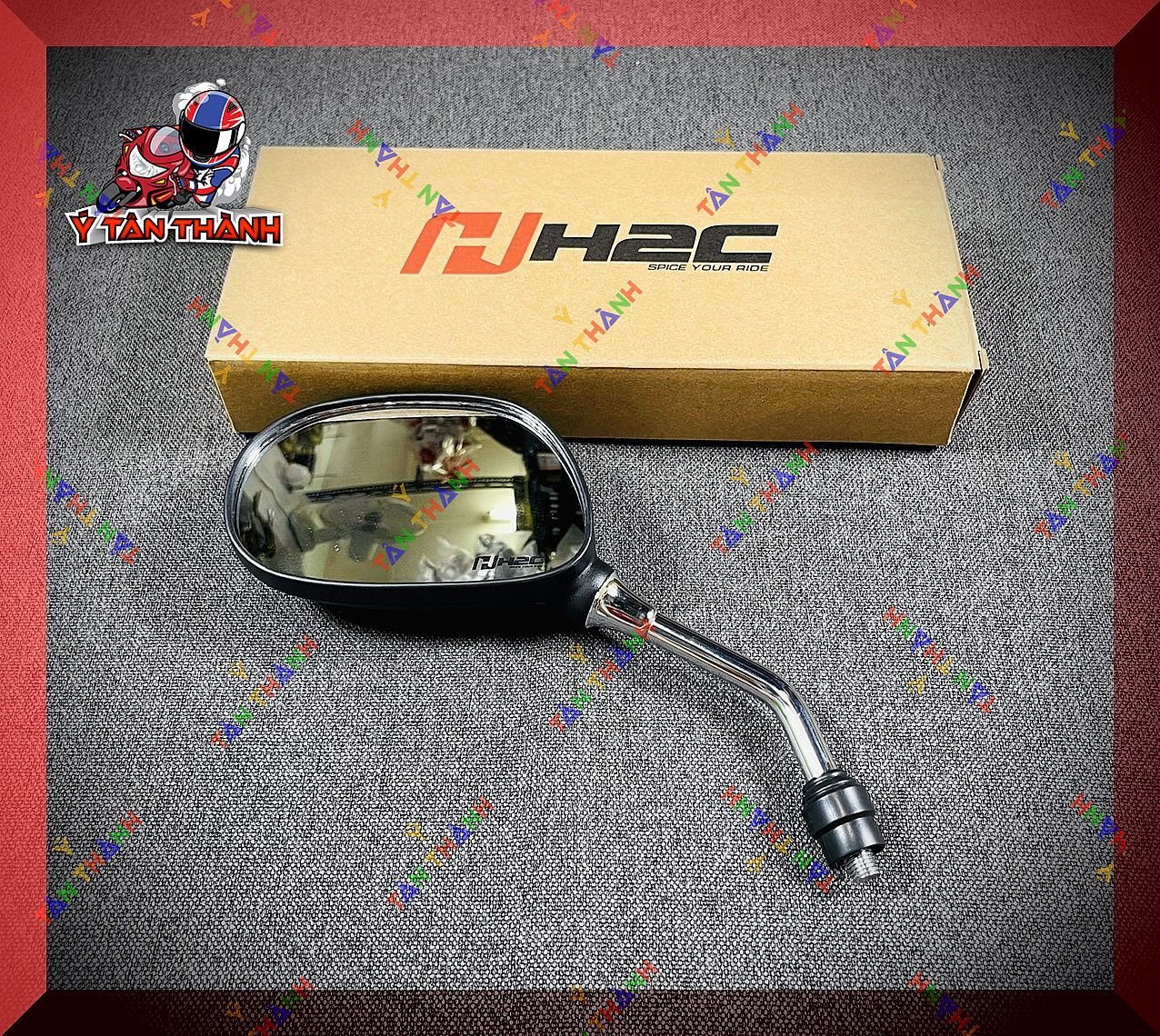 Kiếng hậu Spark H2C bên trái MS03
