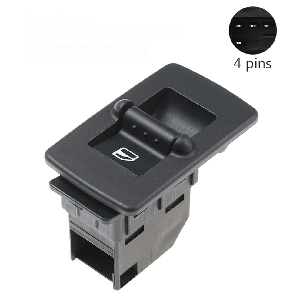 Car Electric Power Master Window Control Switch Driver Side Passenger Side For VW For Beetle 1998-2010 1C0959527A 1C0959855A Switches