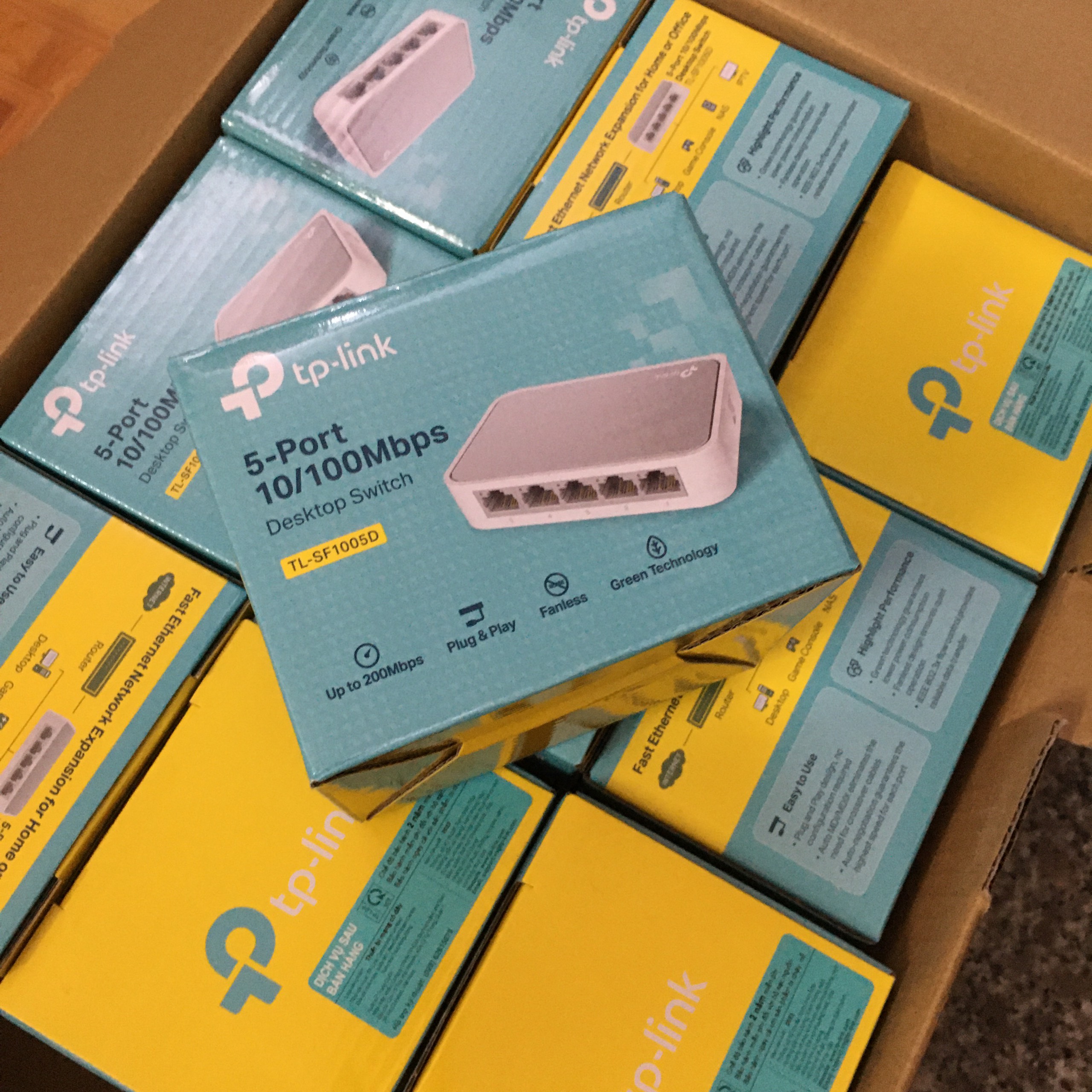 Bộ chia mạng Switch TP-Link 1005 5 Cổng