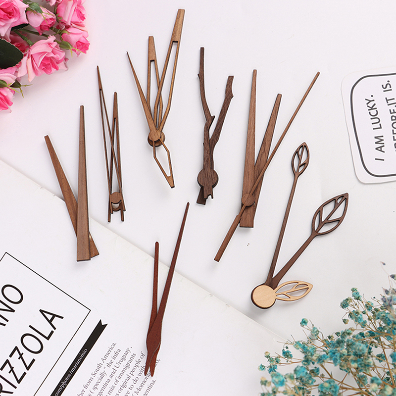 Walnut%20Wall%20Clock%20Pointer%20DIY%20Hour%20Hand%20Minute%20Hand%20Second%20Hand%20Parts%2012/14%20Inch%20ZHIXING%20-%20Image%203