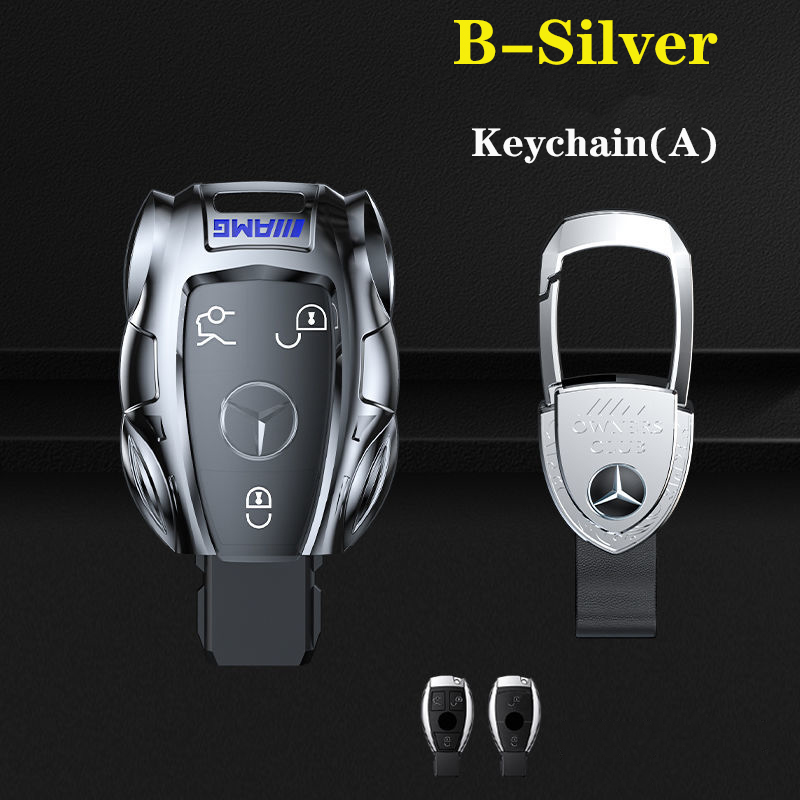 Zobig for mercedes benz key fob best cover key fob case for mercedes benz c e m s cla cls clk glc glk g e300 e400 c200 c300 class for original key shell