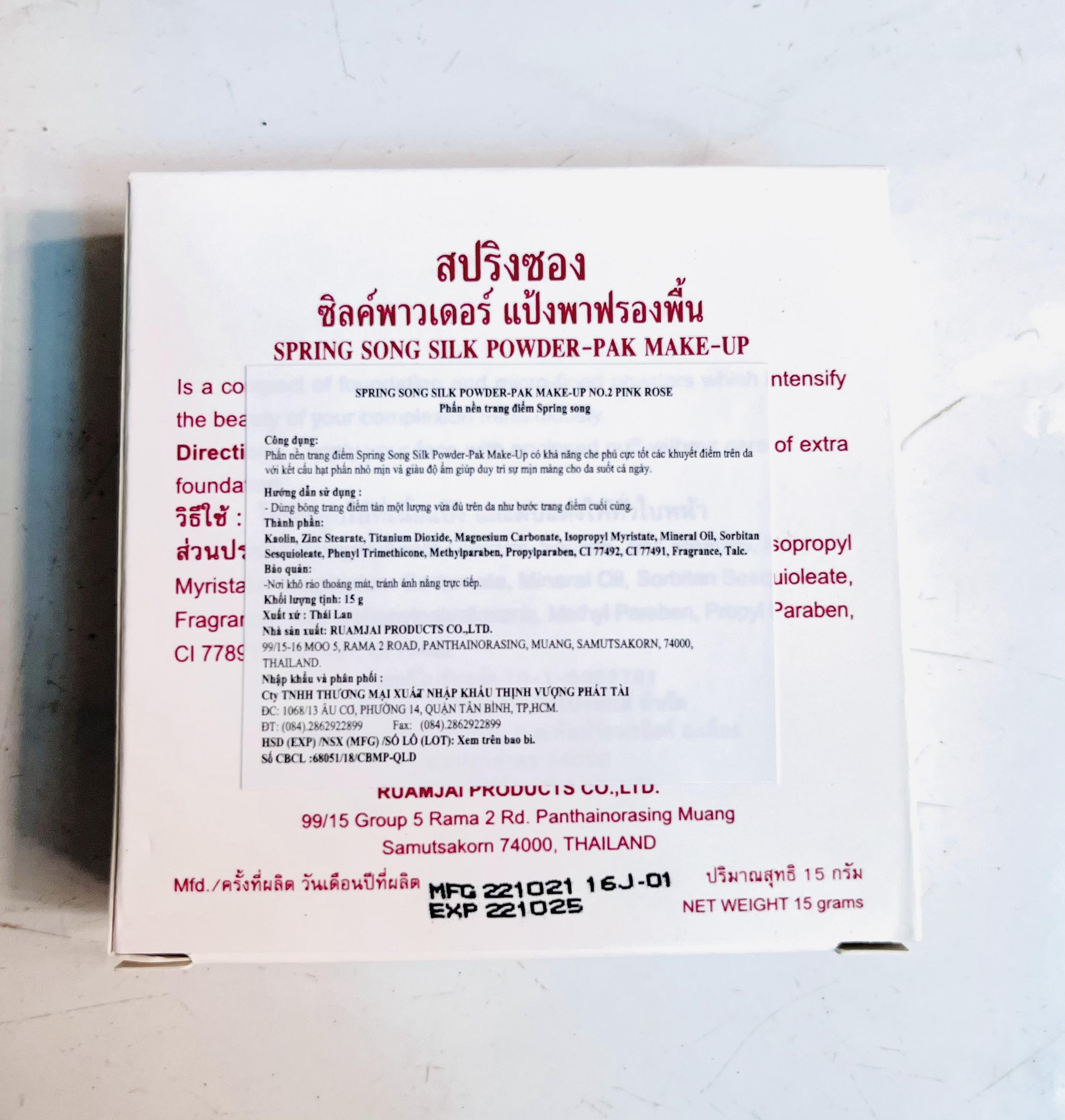 [Hcm] Thai Swallow Makeup Foundation - 15g