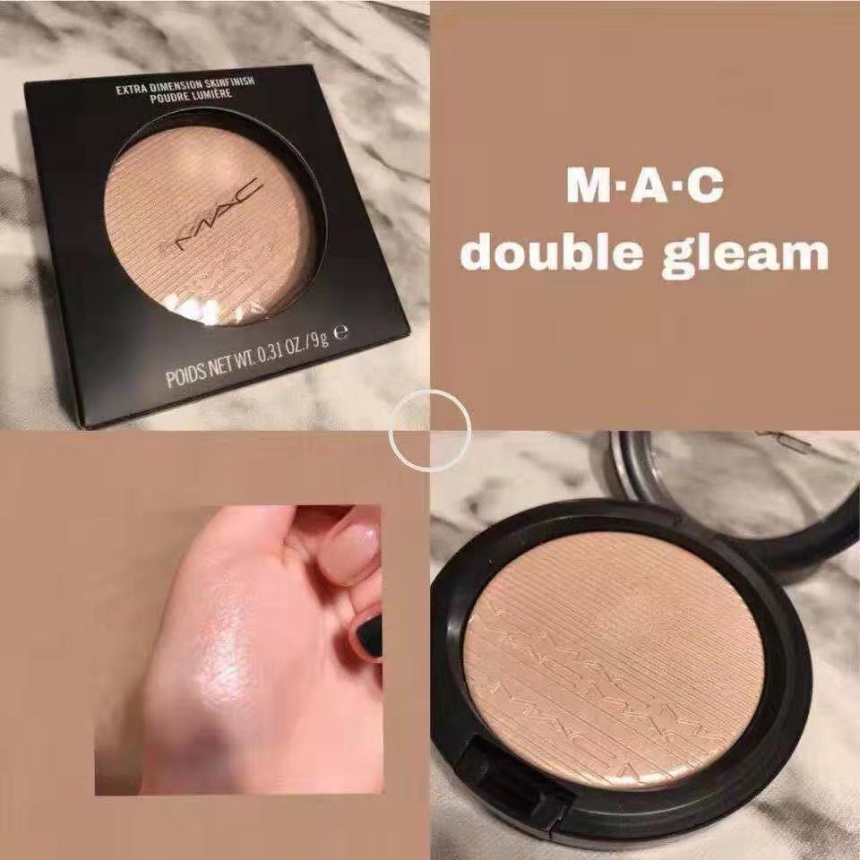 Phấn bắt sáng M.A.C Extra Dimension Skinfinish - Highlighter 9g (Màu Double Gleam)