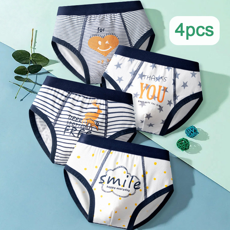 Esspreso Children's briefs, boys' cotton underwear, small, middle and big children's primary school boy's underwear