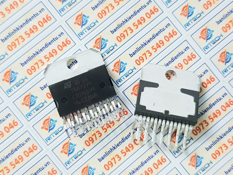 Tda7379 7379 ic khuếch đại âm thanh multiwatt15