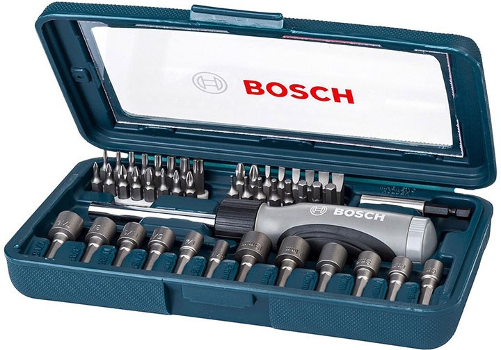 Bộ vặn vít đa năng 46 món Bosch 2607017399