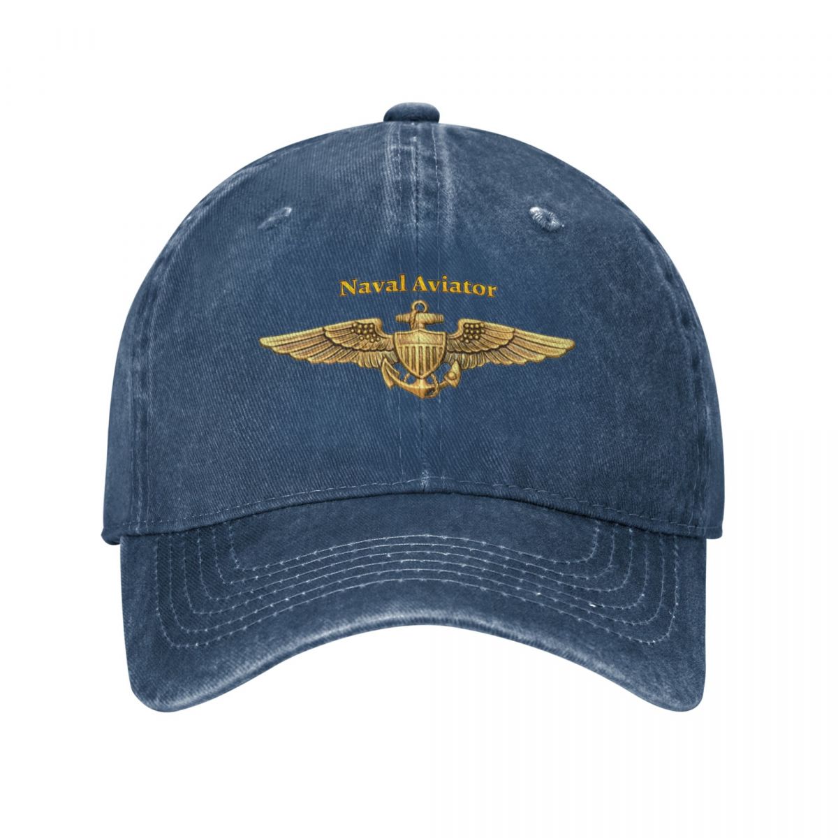 %E3%80%90Wildfolk%20Studio%E3%80%91Navy%20Aviator%20Wings%20Accessories%20Men%20Baseball%20Cap%20Air%20Armed%20Forces%20Distressed%20Cotton%20Hats%20Cap%20Vintage%20-%20Image%202