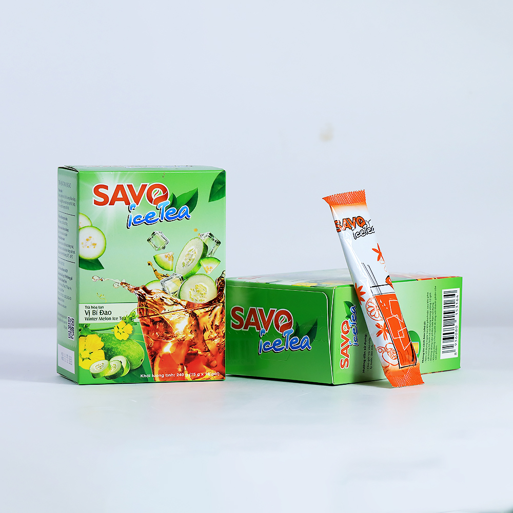 SAVO TRÀ HÒA TAN - VỊ BÍ ĐAO (Hộp 16 gói)