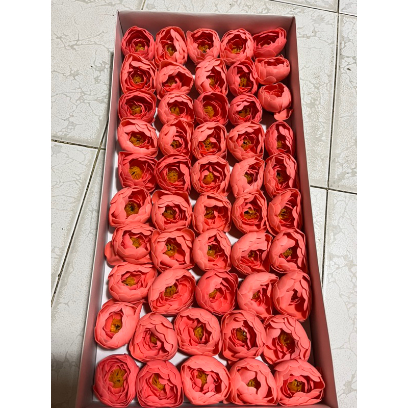 HOA SÁP MAO LƯƠNG”hoa trà”( hộp 50 bông)