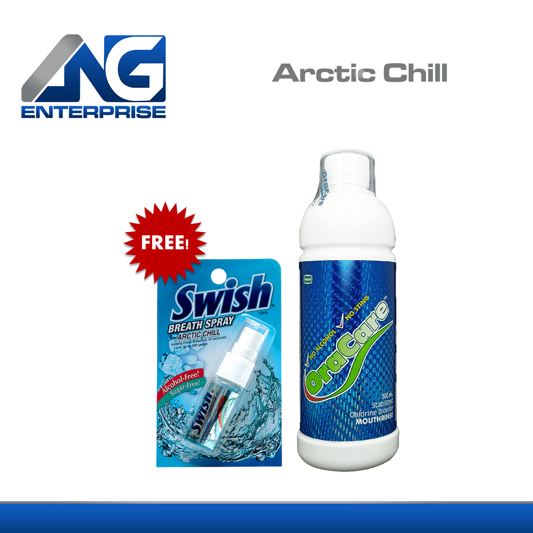 OraCare Original Mouthwash 500ml with free Swish Breath Spray Lazada PH