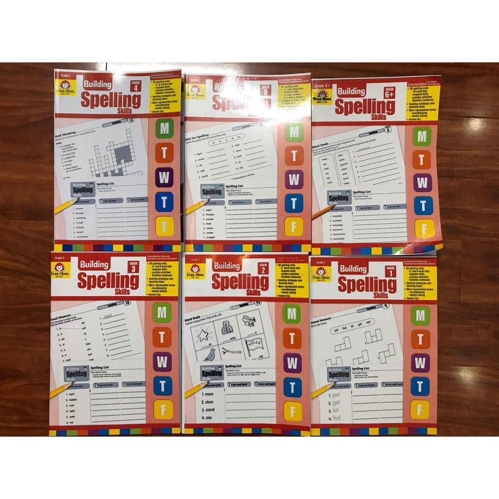 Bộ 6q - Building Spelling Skills