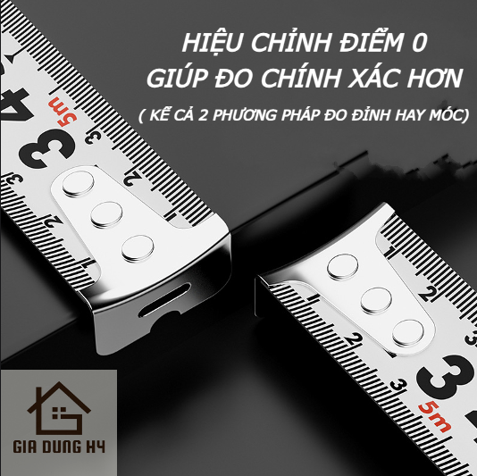 Thước Cuộn Thép 5m, CAO CẤP