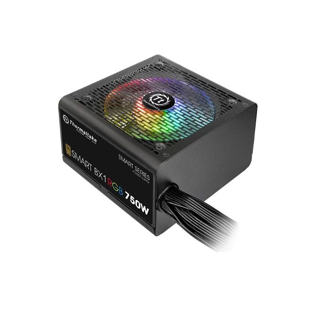 750W Power Supply THERMALTAKE SMART BX1 RGB 750W 80 Plus Bronze PSU (PS ...
