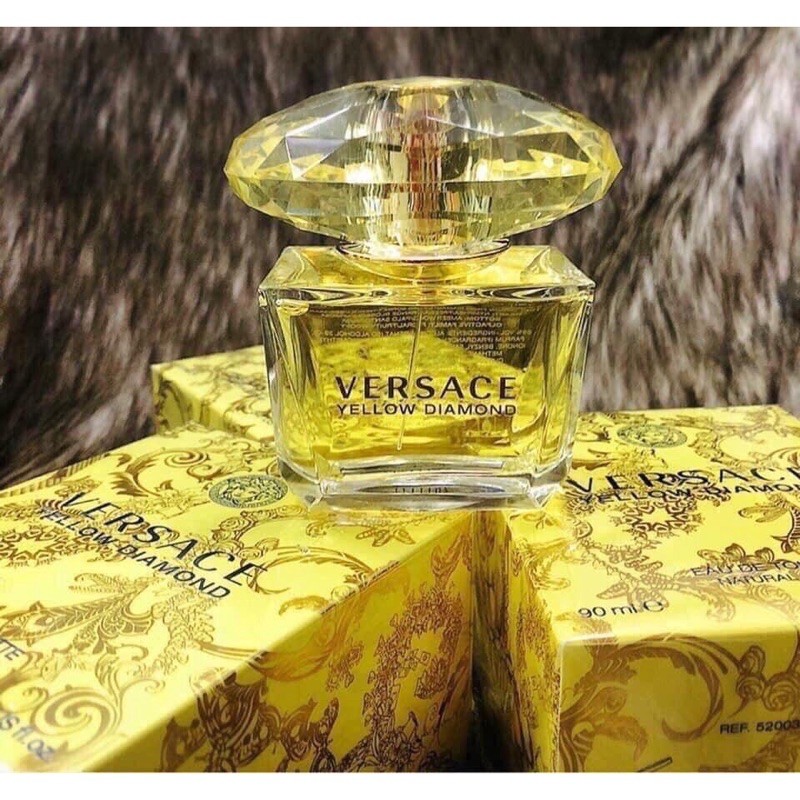 Nước hoa nữ Versace Yellow Diamond EDT vàng 90ml