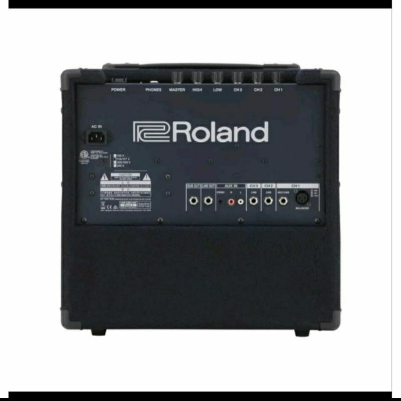 Amplifier Roland Keyboard dan drum 3 channel KC-80 kc80 kc 80 Original ...