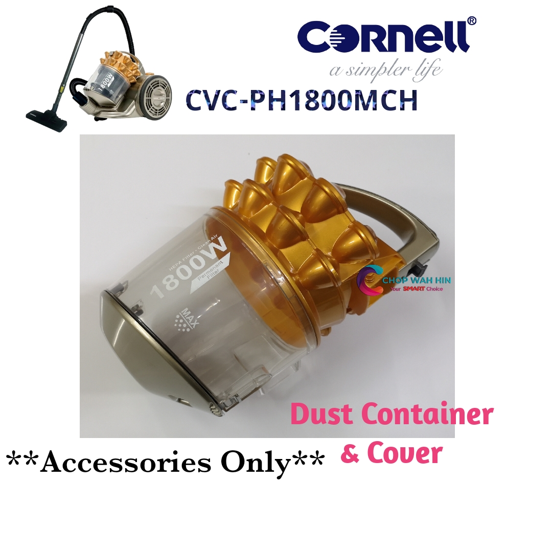 Dust Tank & Cover/Dust Container, Hepa Filter, Flexible Hose, Filter