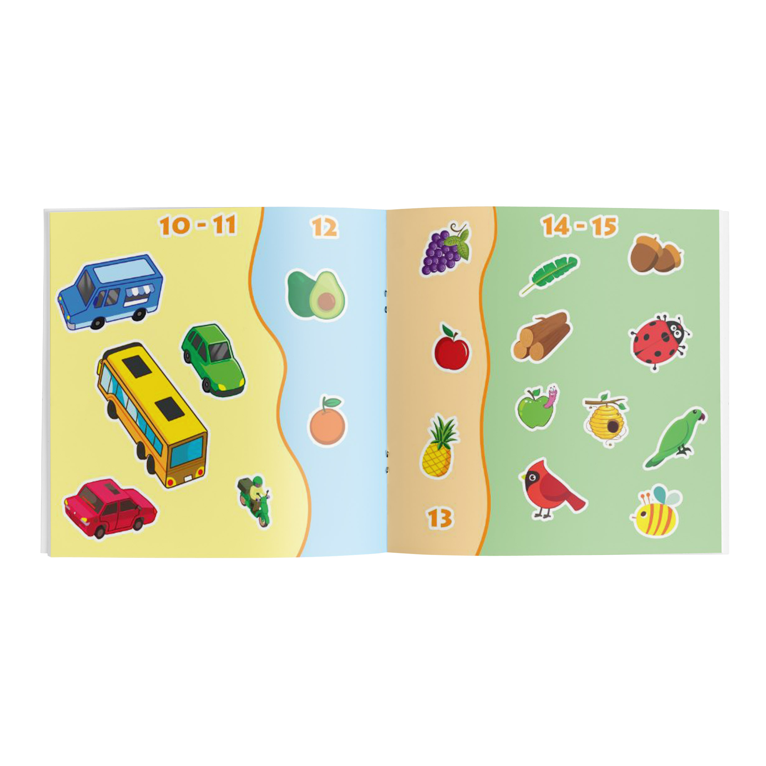 Miếng Dán Thông Minh Cho Bé - My First Sticker Book (Bộ 3 Cuốn)