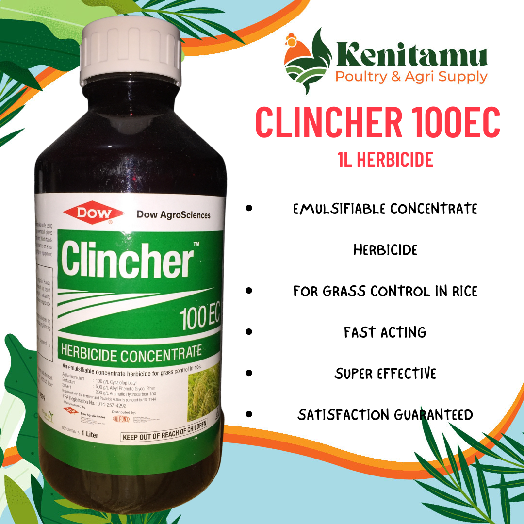 CLINCHER 100EC 1L HERBICIDE BY DUPONT FOR PLANT CARE AND CROPS/ FAST