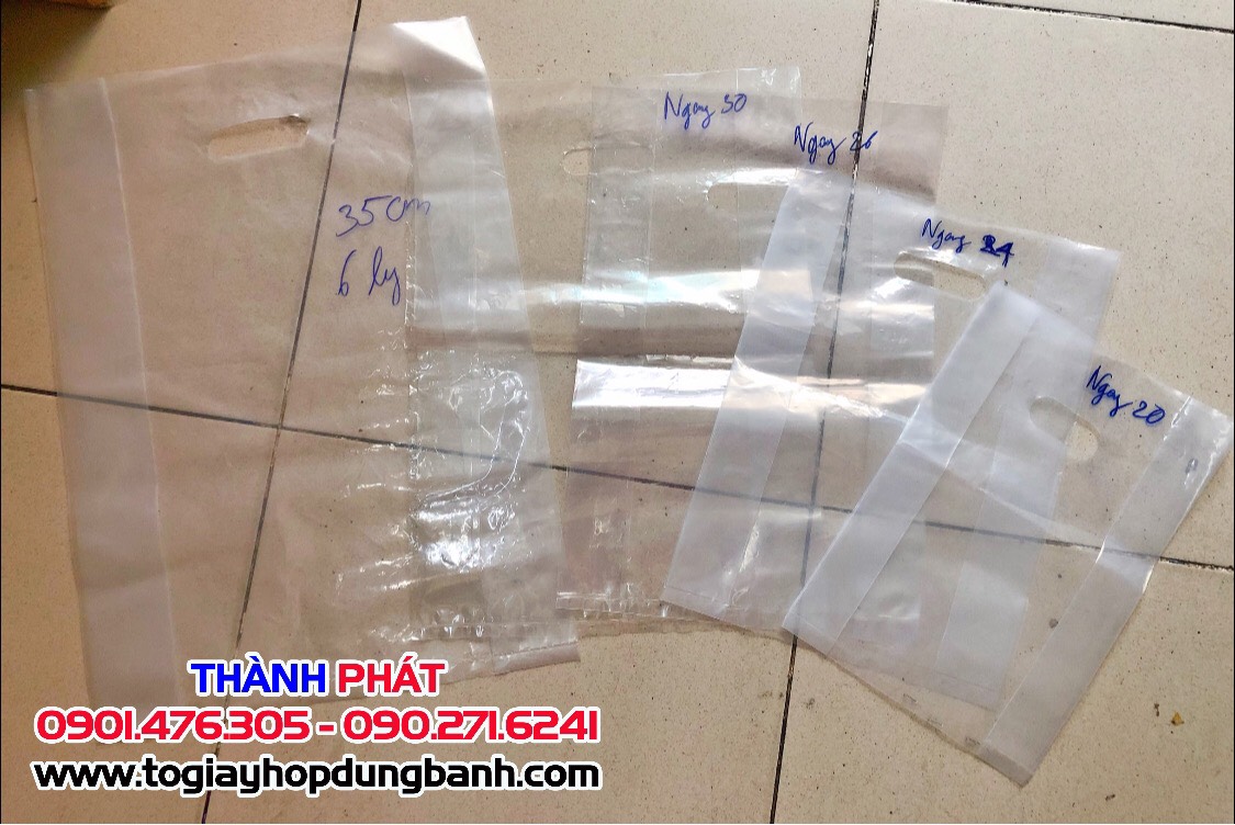 Túi xoài dẻo đựng khay ly , hộp bánh - Túi xoài đựng hộp bánh mang đi đẹp giá rẻ - 1KG