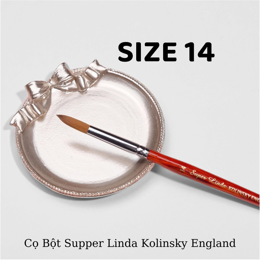 Cọ đắp bột Super Linda Kolinsky England