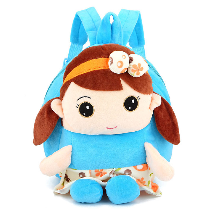Balo mẫu giáo , Balo mầm non hình công chúa búp bê cho bé gái siêu đáng yêu . BALO-37