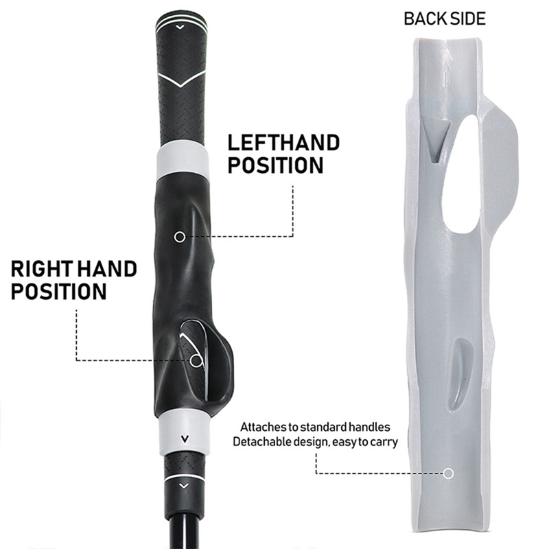 Golf Grip Training Aid Golf Club Handle for Swing Grip Trainer Left Practice Aid