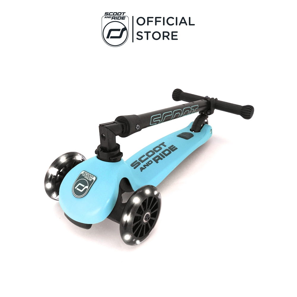 Xe scooter trẻ em Scoot and Ride Highwaykick 3 LED (Blueberry)