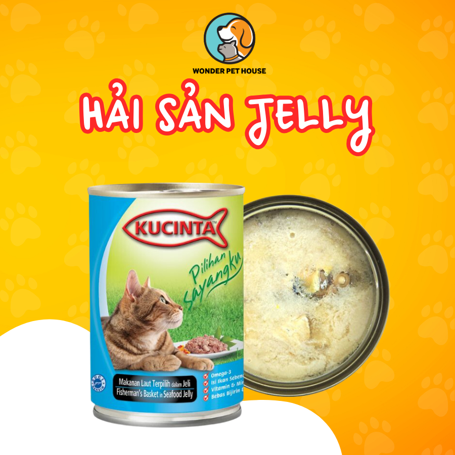 [NEW] Pate lon KUCINTA 400g cho mèo mọi lứa tuổi - Pate Giá Rẻ