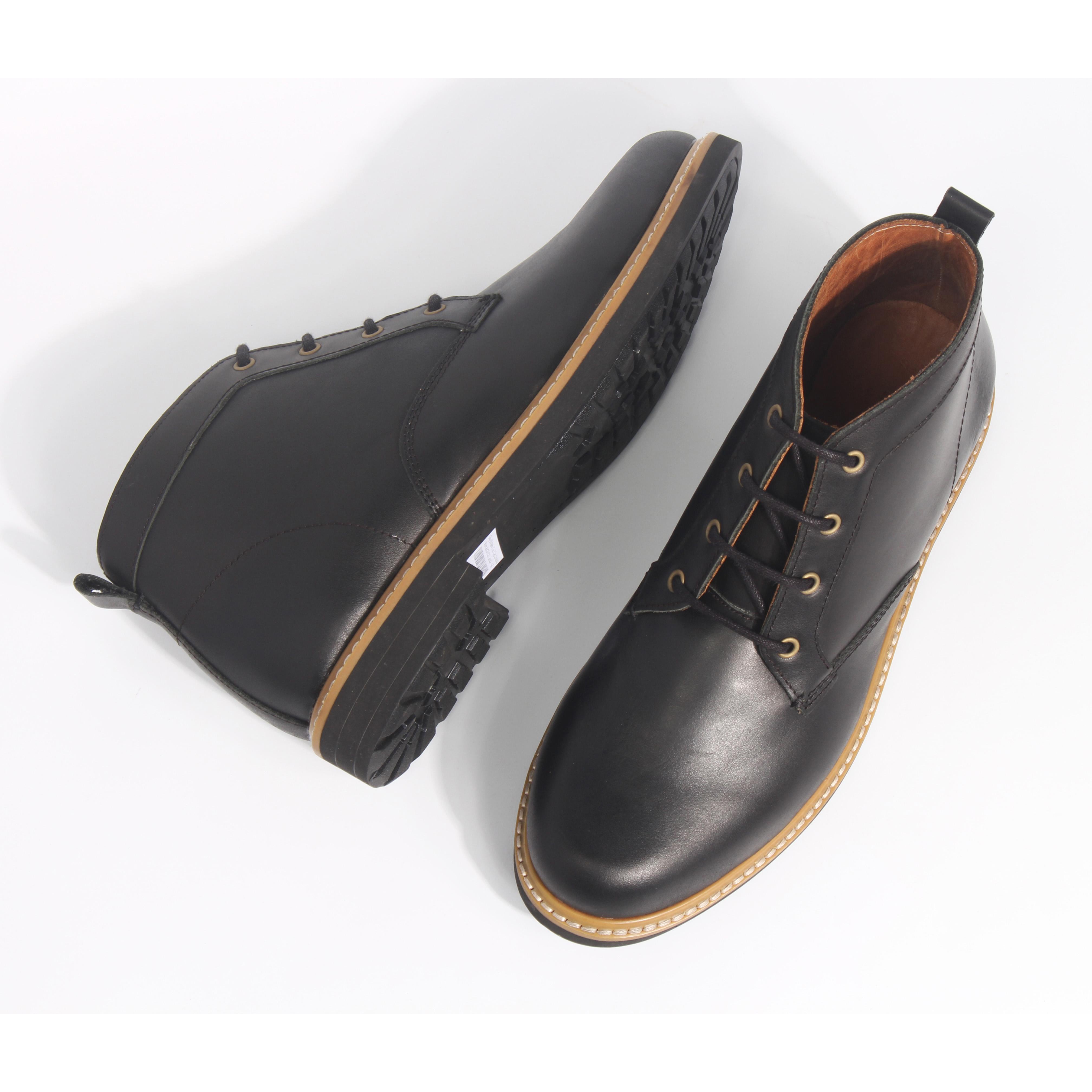 Giày Bốt Nam Banuli Da Bê Italian Chuckka Boots  B3CK1 (Da Itali Mềm Dẻo, Đế Kháng Trượt, Bảo Hành Trọn Đời)