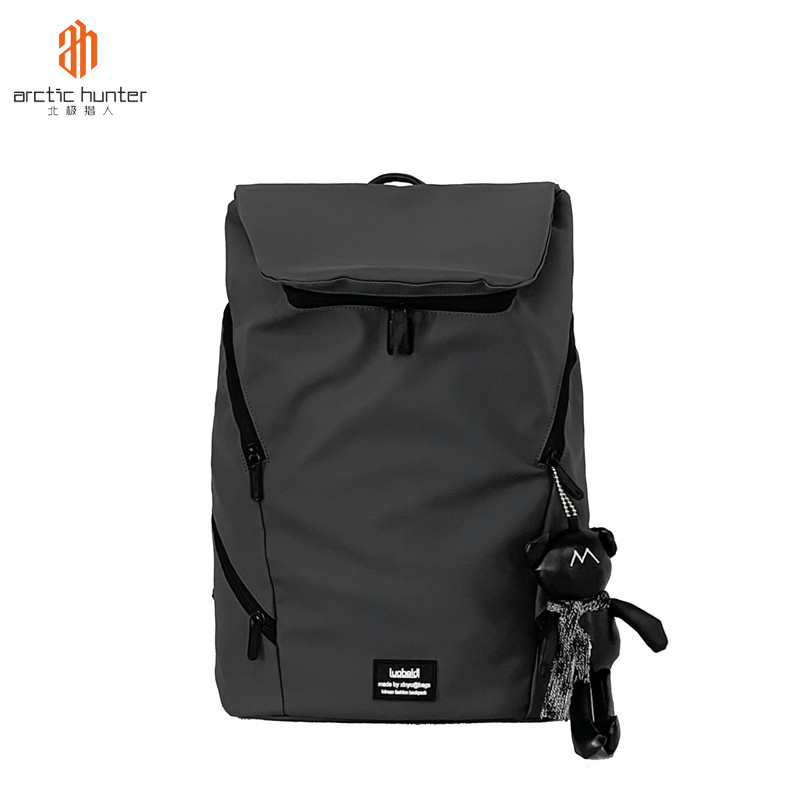 ARCTIC HUNTER balo nam balo du lịch balo đựng quần áo balo chống nước cặp đi học nam  Ba Lô Nam sức chứa lớn thời trang màu trơn đơn giản Ba lô du lịch sinh viên Cặp học sinh