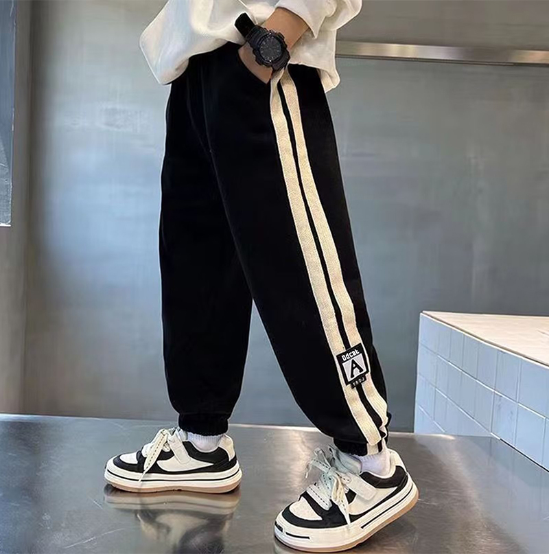 HOBIBEAR Boys' pants Children's sweatpants Knitted pants Boys' trousers Casual pants