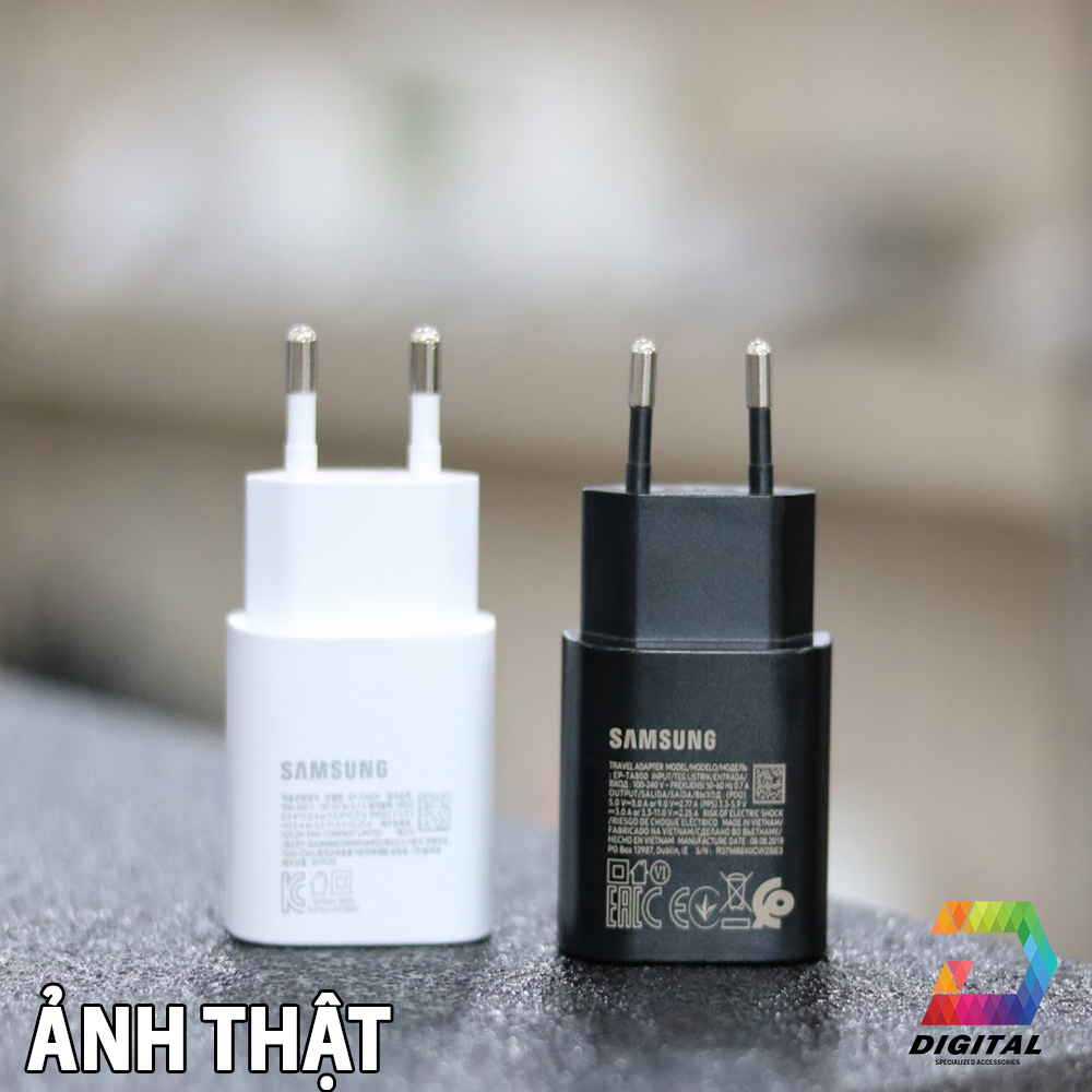 Củ Sạc Nhanh Samsung 25W PD Type C Chính Hãng