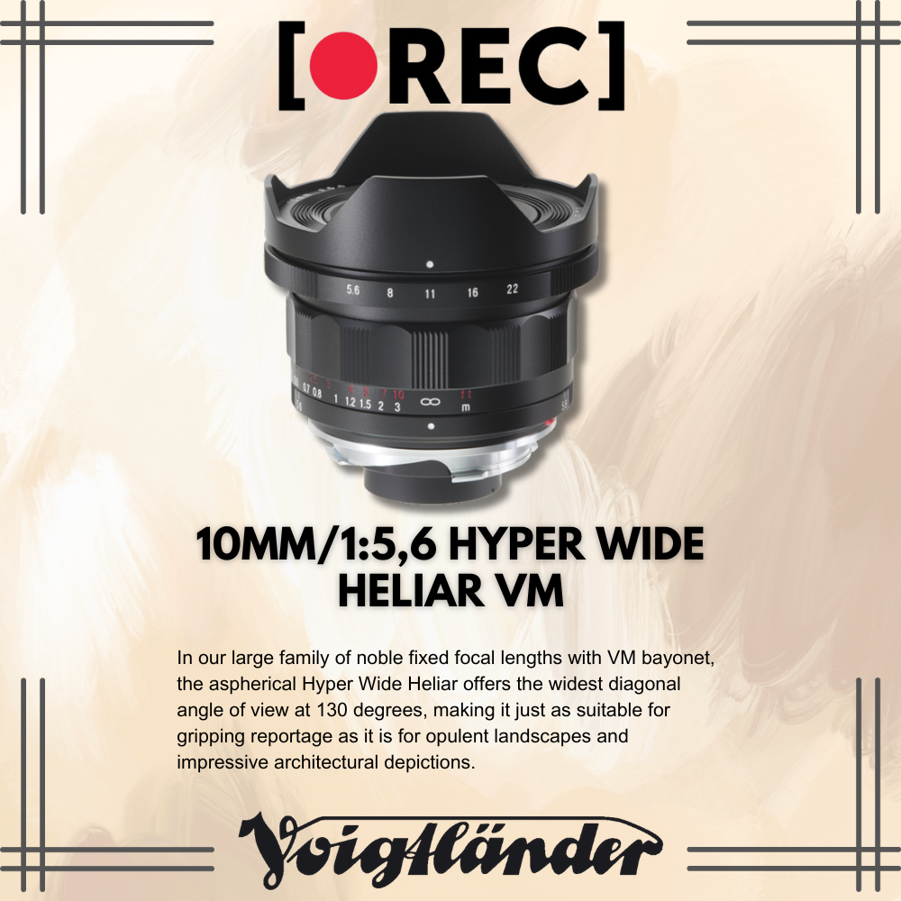 フォクトレンダー Heliar 12mm F5.6 VM ビューファインダー付き Voigtlander Heliar Ultra Wide-Angle 12mm f/5.6 Lens and the Fuji X