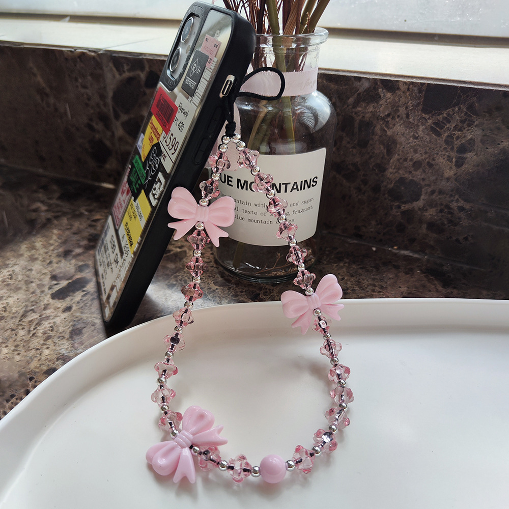 HERLOOK New In Bowknot Phone String Fashion Cute Phone Charm Cellphone Strap Korea Y2K Accesories for Women Girl Friend Jewelry. 