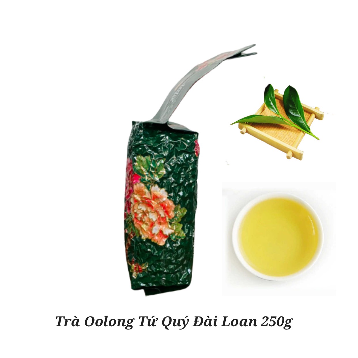 [Hcm]Taiwan Four Precious Oolong Tea 250Gr