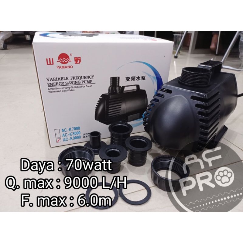 POMPA HIDROPONIK ENERGY SAVING YAMANO ACK 9000