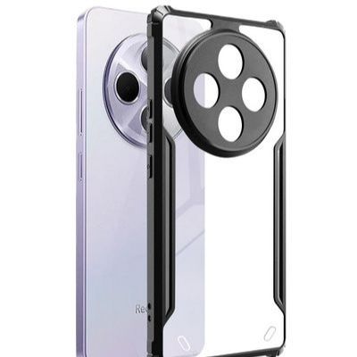 Compatible With Xiaomi Redmi 14C Mobile Xunddu Transparent Case ReinCompatible Withced Corner With Shock-Proof Bumper Full Air Protection Phone Back Cover