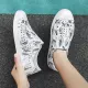 2023 Wnc Native Women Flat Sandals EVA Waterproof Hollow Shoes Non Slip Graffiti Printing Mules & Clog Size 36-40 1129. 