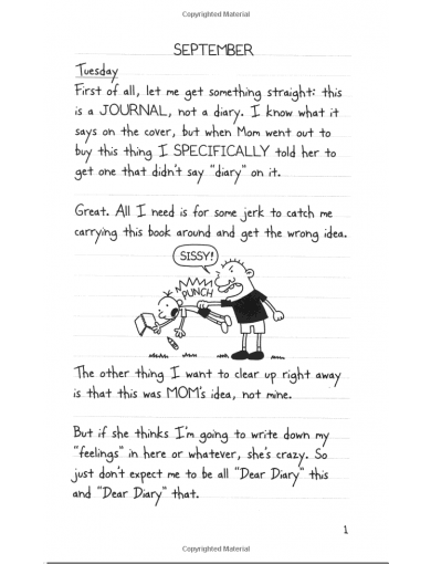 Diary Of A Wimpy Kid - Book 1 (Penguin Books UK)