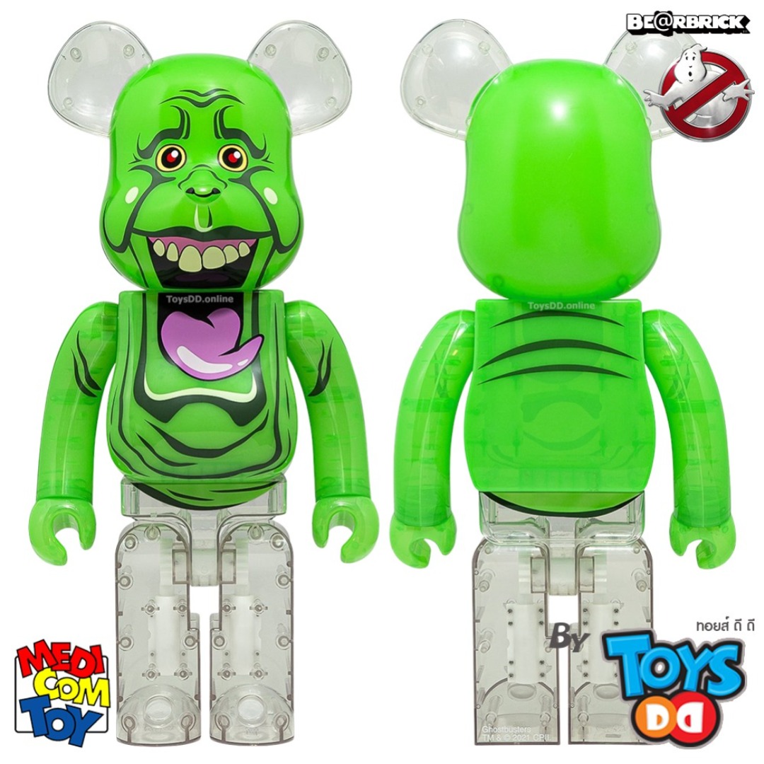 Bearbrick SLIMER (GREEN GHOST) 1000% | Lazada.co.th