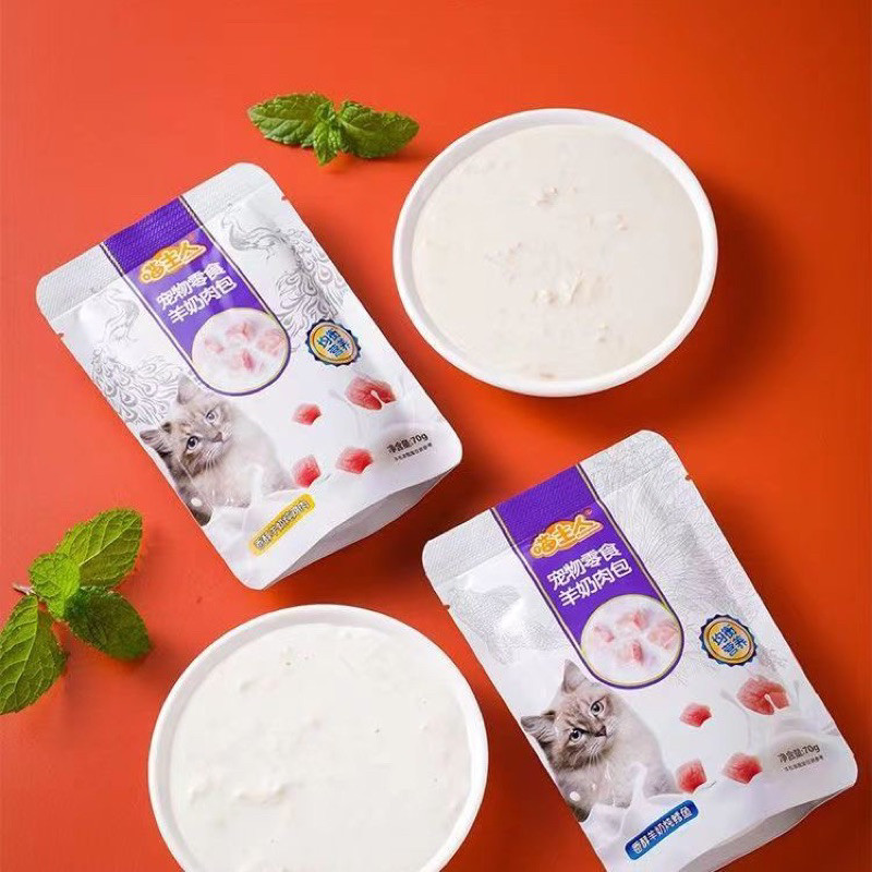 Pate cho mèo MeowVan, Pate sữa dê hầm thịt cho mèo