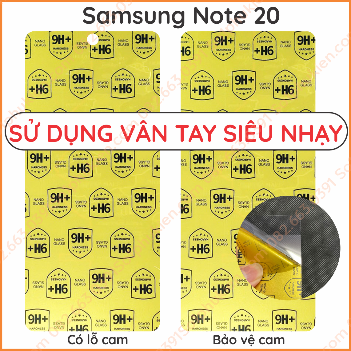 Dán cường lực Samsung Galaxy Note 20 dẻo nano siêu bền chống va đập