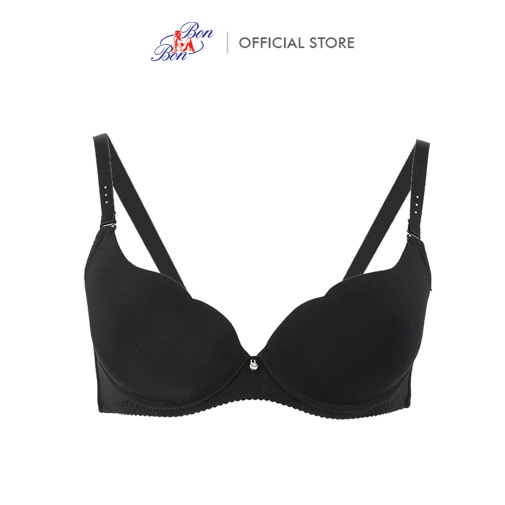 Áo lót mút mỏng vừa viền cúp cách điệu Bon Bon Basic - BSCB3501