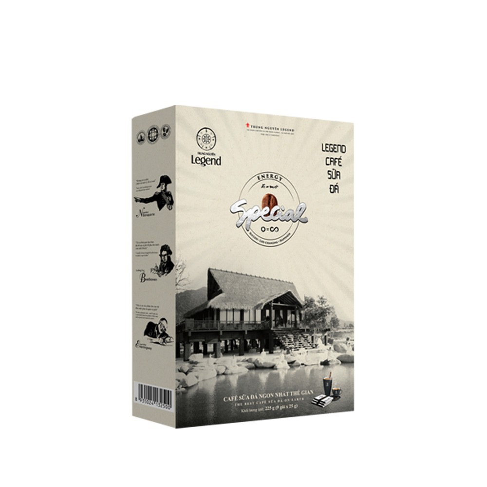 Cà phê Trung Nguyên Legend Cà Phê Sữa Đá Hộp 9