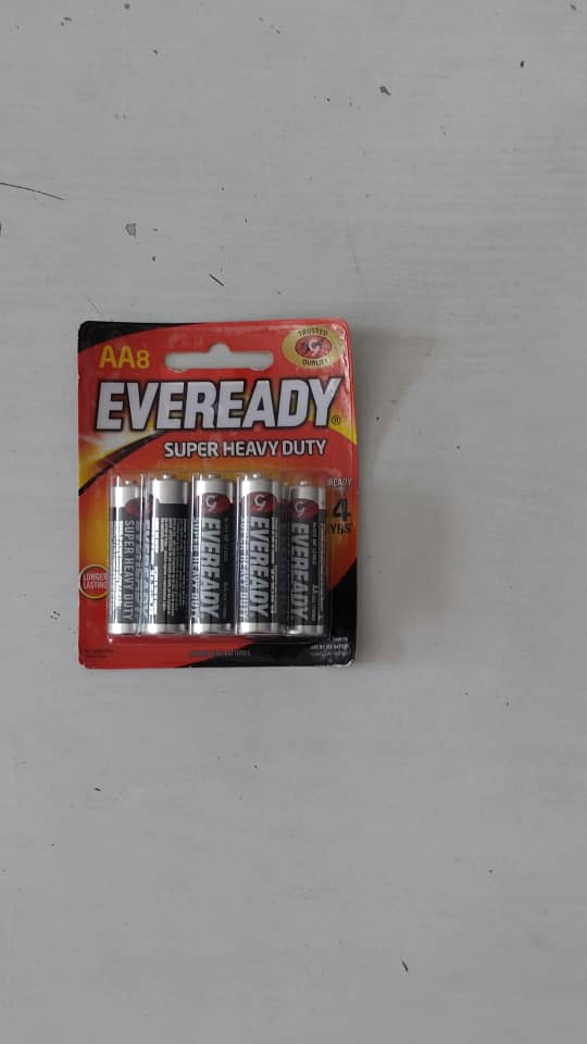 Eveready AA Battery 8pcs Lazada